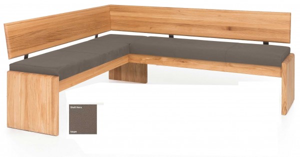 Standard Furniture Stockholm Eckbank massiv eiche mit Stauraum kurzfristig