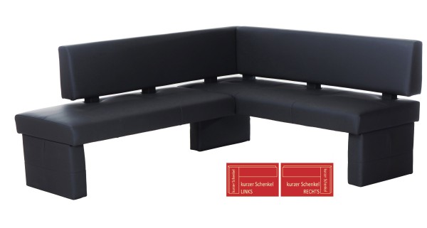 Standard Furniture Domino Eckbank Kunstleder viele Farben u. Größen