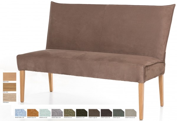 Standard Furniture Kinston Polsterbank 140 / 160 cm viele Farben