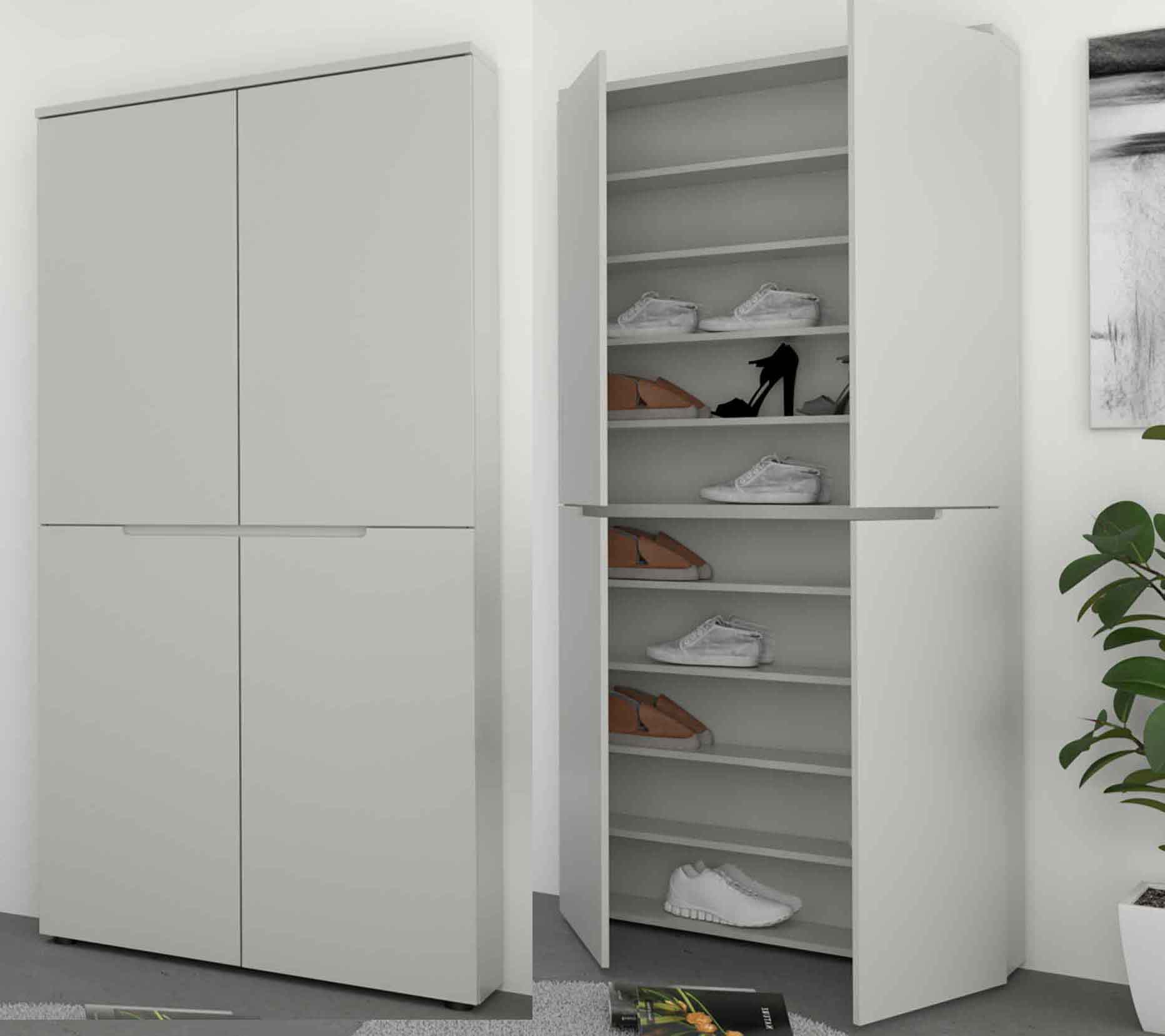 Wohnconcept Bresta Schuhschrank 20 cm tief