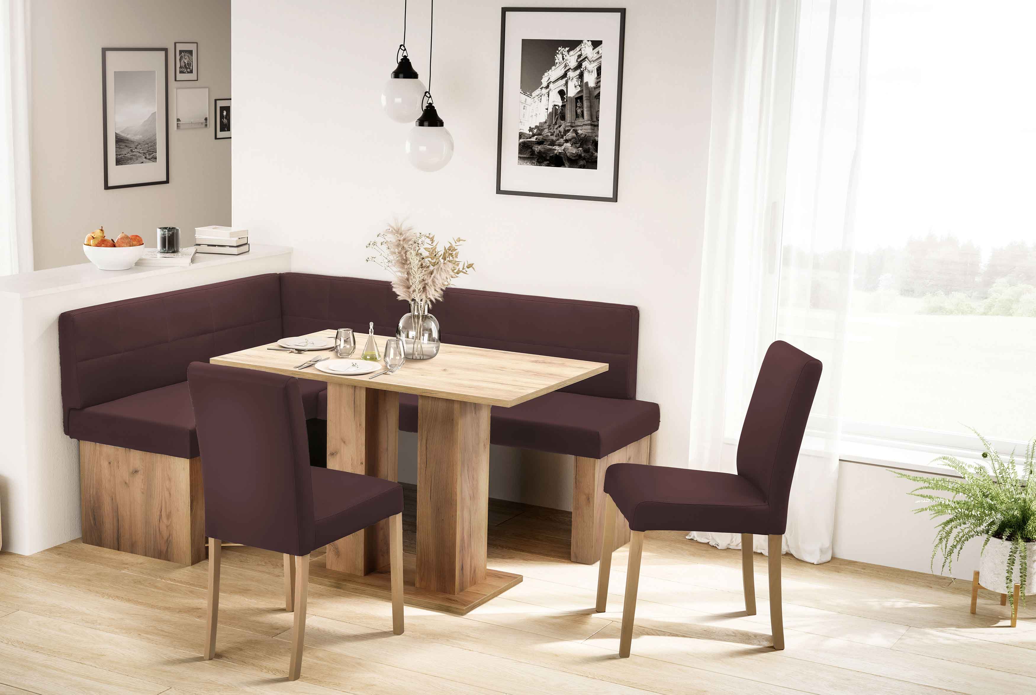 Schösswender Anna Eckbank mit Tisch und Stühle günstig