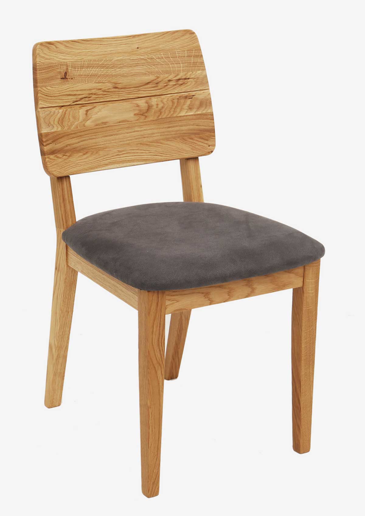 Standard Furniture Bergen Holzstuhl eiche massiv mit Sitzolster