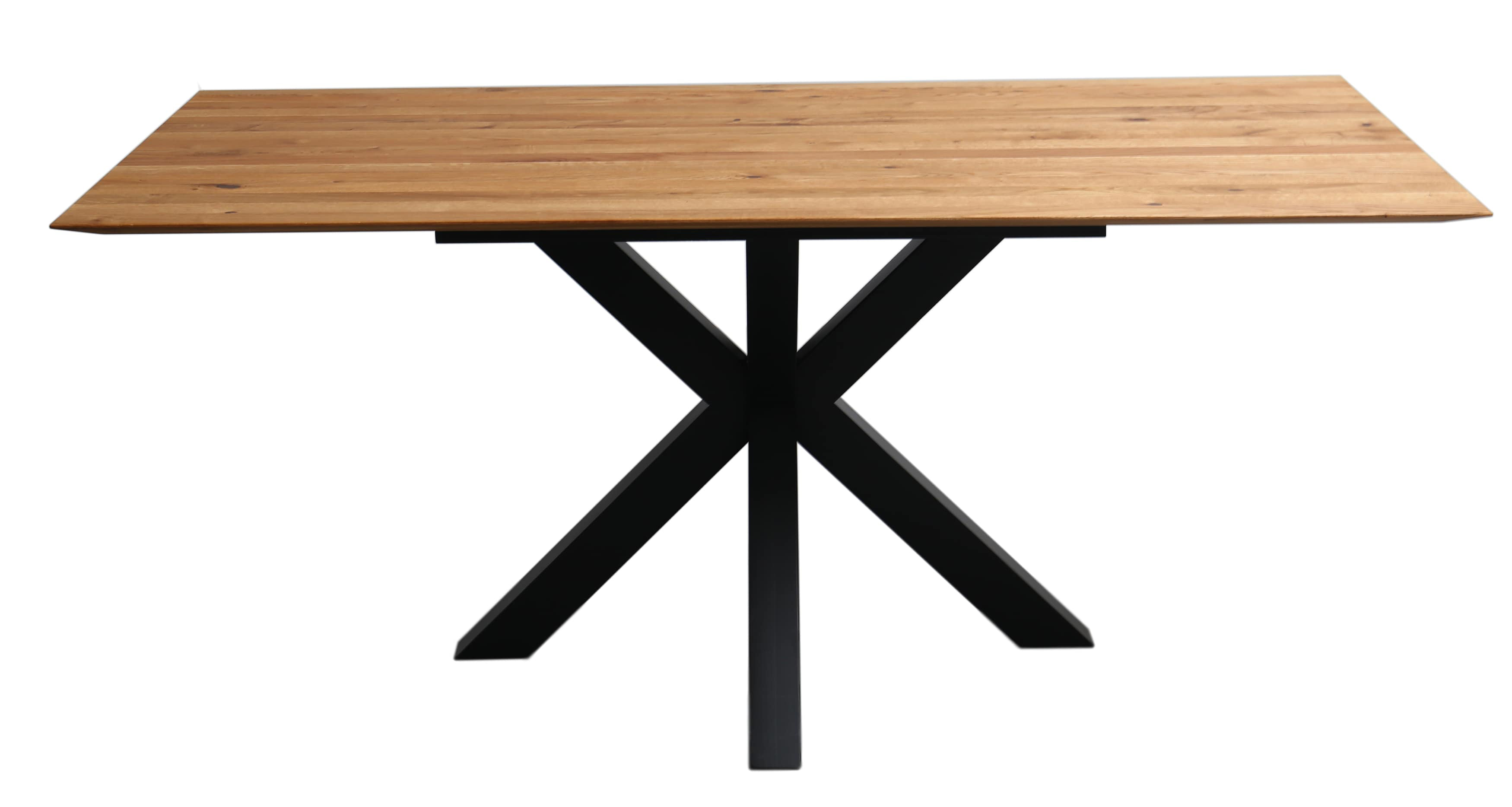 Standard Furniture Bologna moderner Esstisch mit massiver Tischplatte eiche rustikal