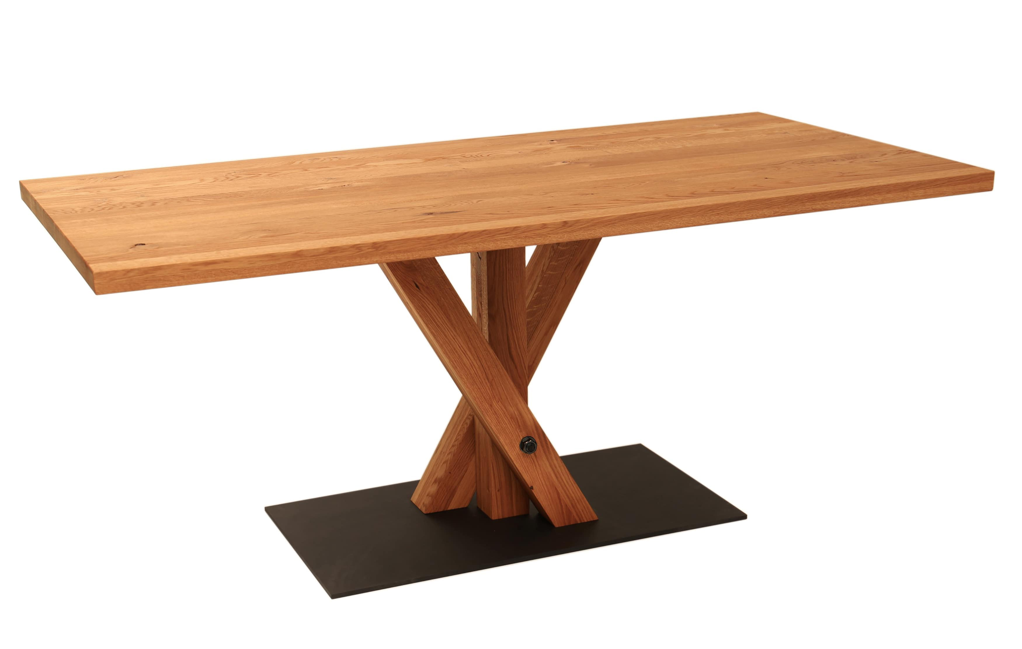 Standard Furniture Messina Esstisch mit massiver Tischplatte eiche rustikal