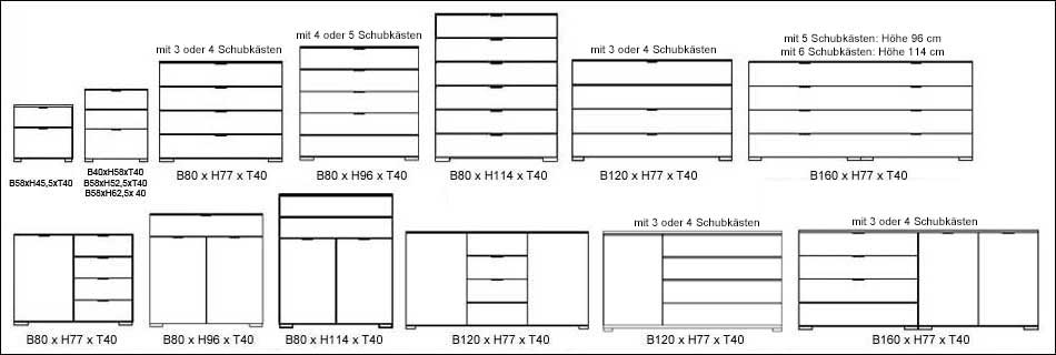 Staud Sonate Kommmoden