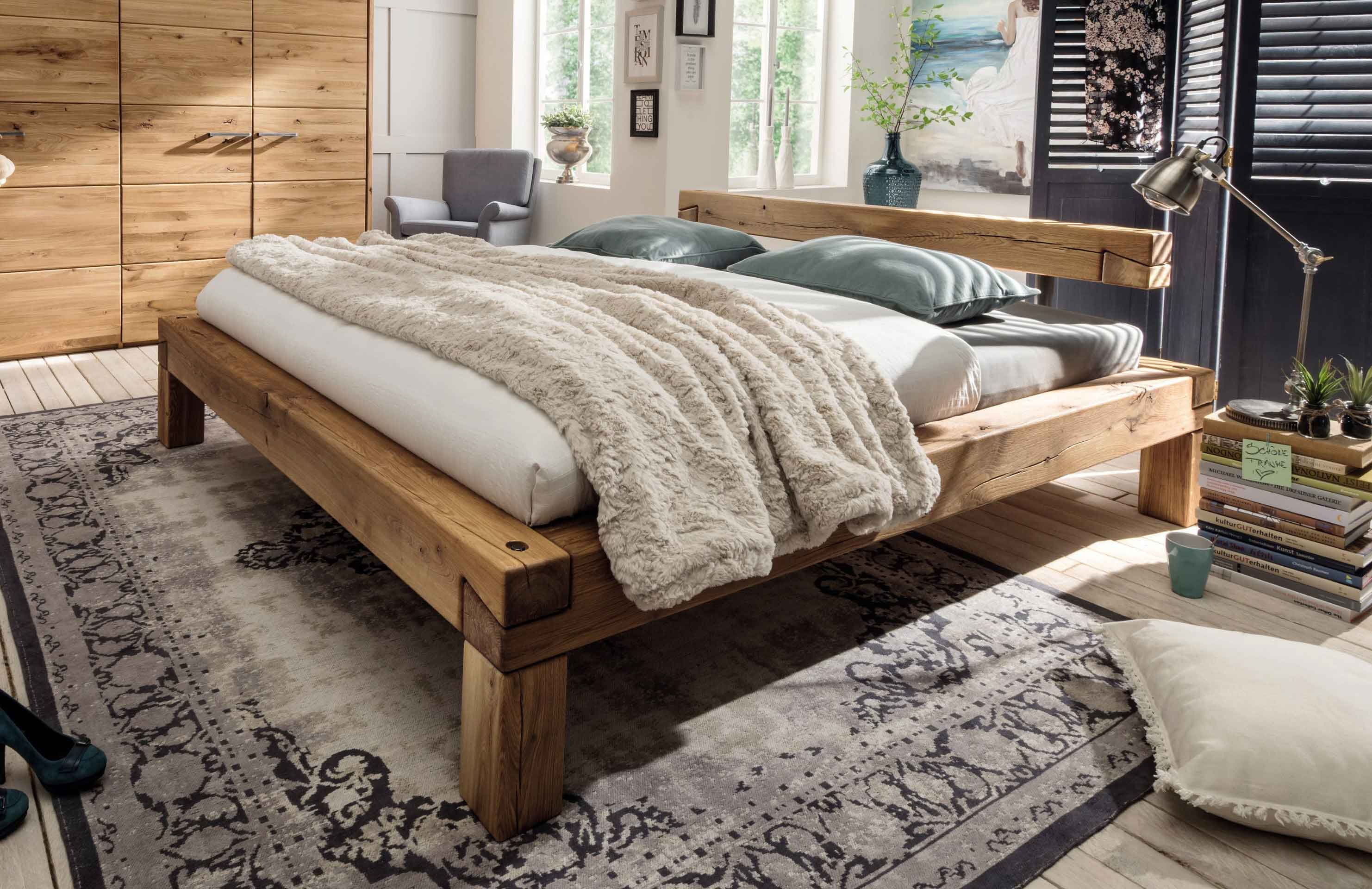 TPT Balkenbett industrial Style
