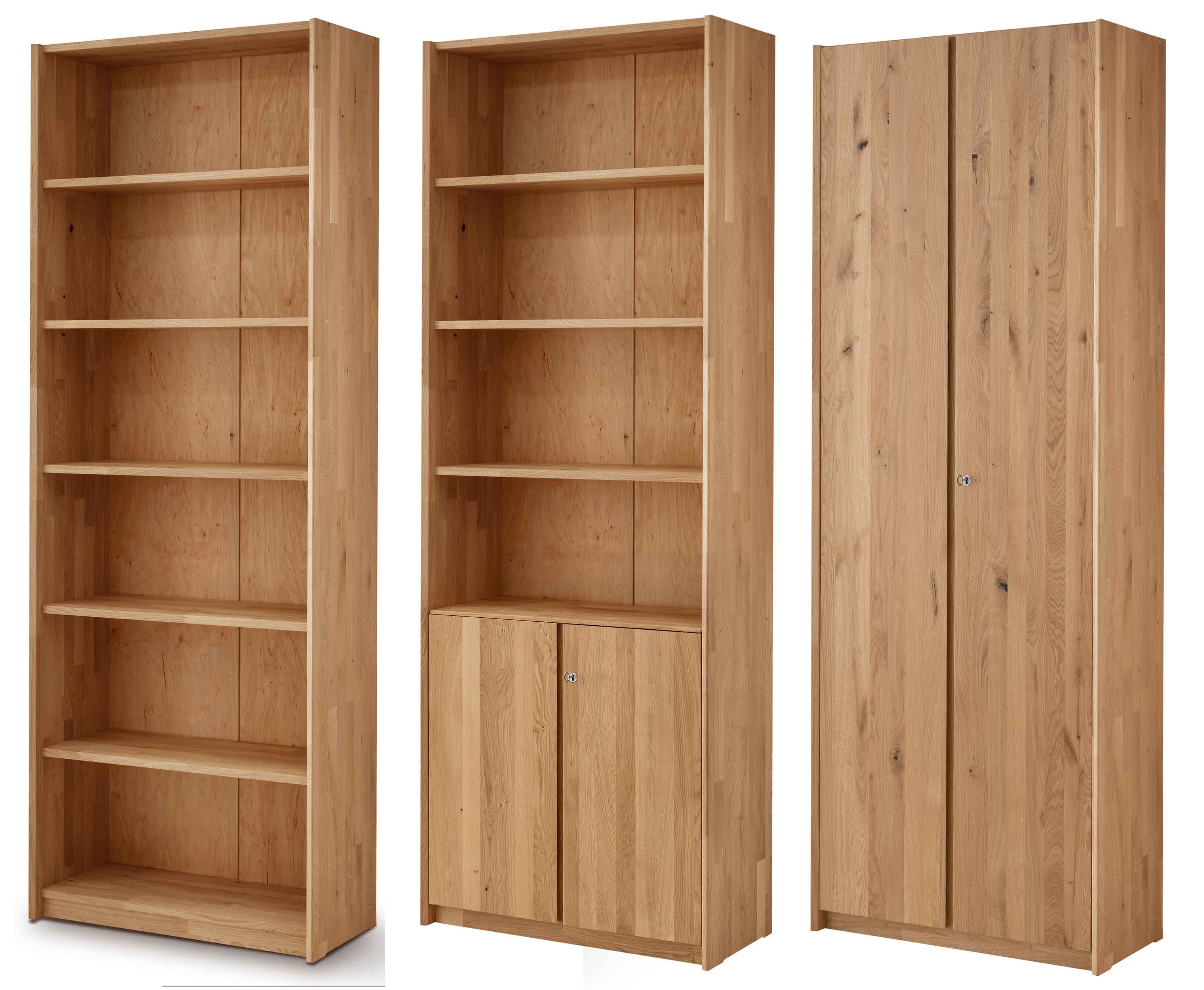 TPT Bücherregal wildeiche