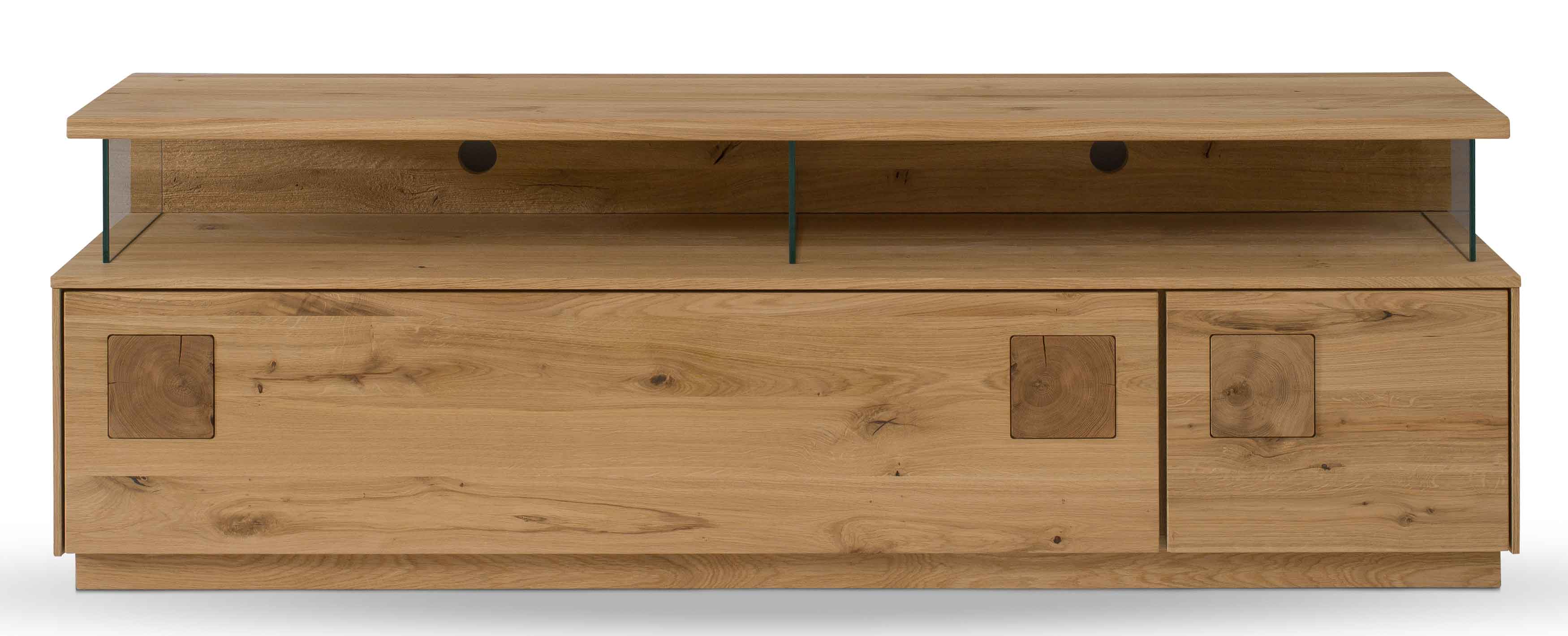 TPT Davos Lowboard eiche massiv modern