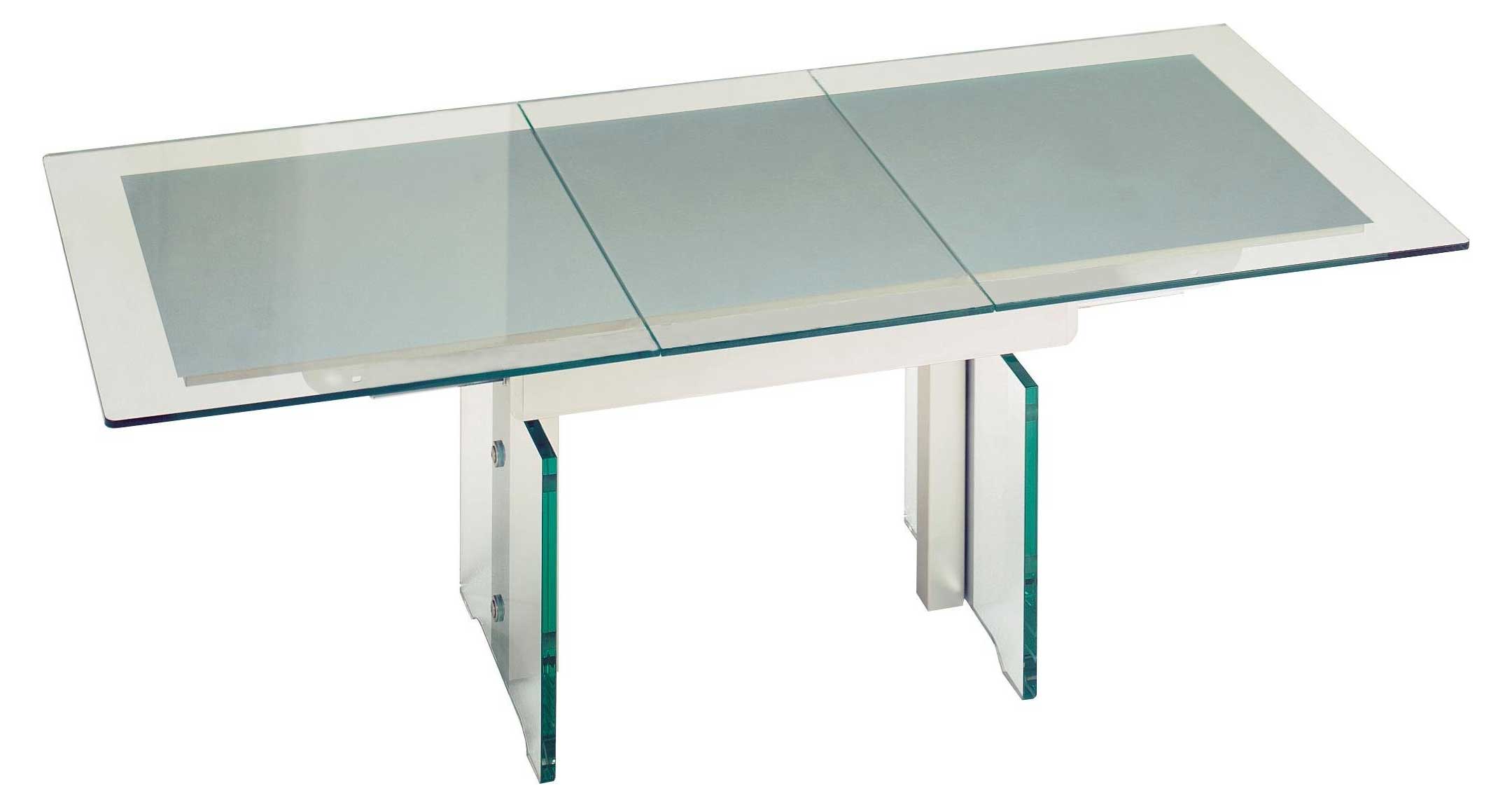 Vierhaus Esstisch Glas ausziehbar