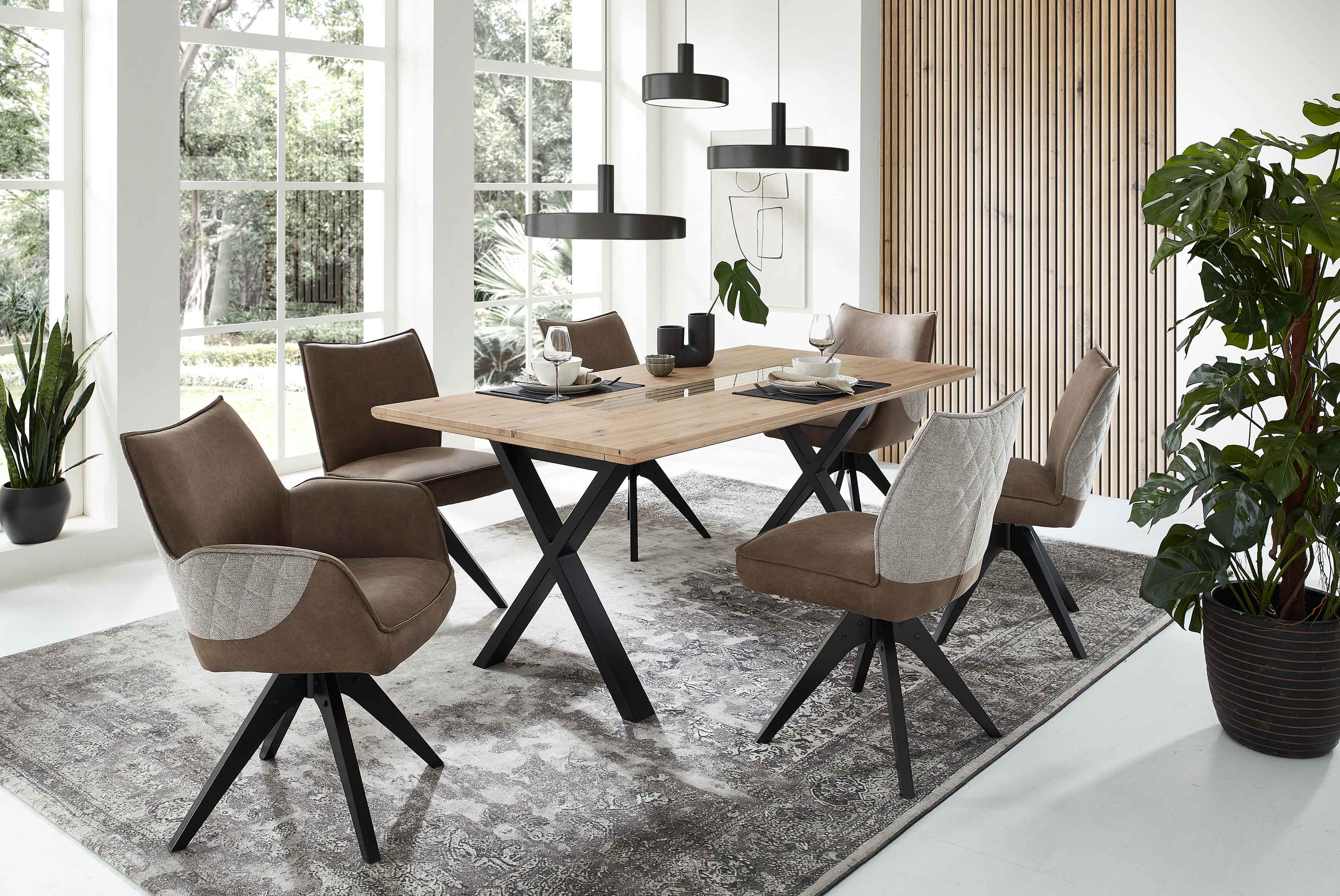 Fresno Esstisch artisan eiche 180x100 cm